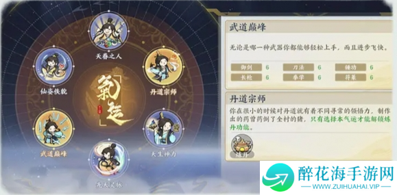 掌门下山开局天赋怎么选