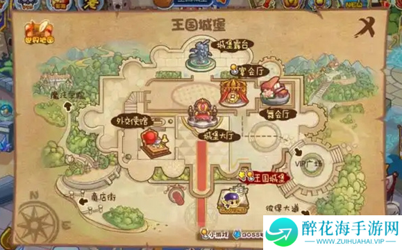 洛克王国魔法学院在哪里
