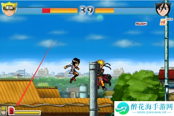死神vs火影鸣人怎么开九尾模式